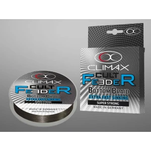 FIR TEXTIL CLIMAX CULT FEEDER BOTTOM BRAID 110M DARK GREY 0.06mm 3.2kg