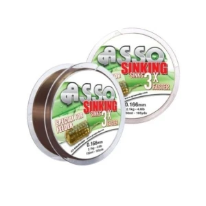 Fir ASSO Sinking 3X Feeder Brown 0.134mm