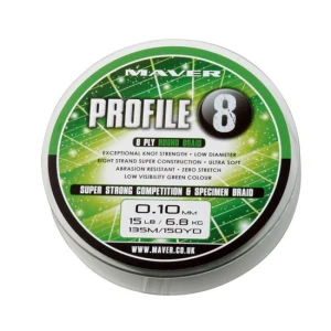 Fir textil Maver Profile 8 Braid 0.10mm/15lb/135m