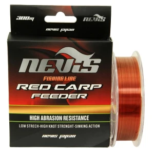 Monofilament Nevis Red Carp Feeder 300m 0.20mm