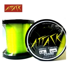FIR MONOFILAMENT ATTACK SPECIAL CASTING 1200MT 0.24MM 5KG