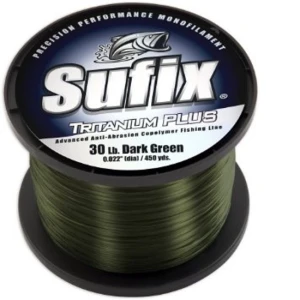 FIR MONOFILAMENT SUFIX TRITANIUM 1120M 0.35MM  9.0kg dark green 