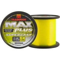 FIR MONOFILAMENT TRABUCCO MAX PLUS SUPERCAST FLUO YELLOW 1000M 0.20mm 8.81kg