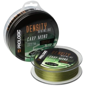 FIR monofilament PROLOGIC DENSITY CARP MONO GREEN 0.30MM/5.44KG/1000M