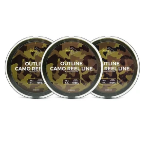 Fir Monofilament Avid Carp Outline Camo Reel 1000m 12LB 0.31mm