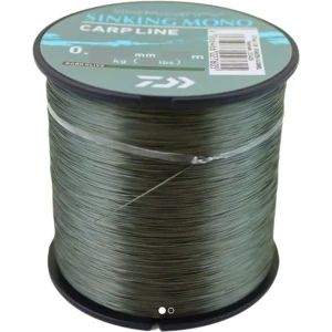 Fir Monofilament Daiwa Mono, Dark Olive, 6.9kg, 0.30mm, 500m