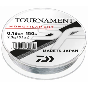 Fir Monofilament Daiwa Tournament SF 0.16mm, 2.3kg, 150m, Grey