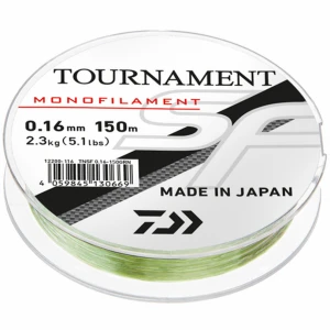 Fir Monofilament Daiwa Tournament SF 0.26mm, 5.7kg, 150m, Green