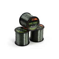 Fir Monofilament FOX Carp Mono, Low-vis Green, 1000m 0.33mm