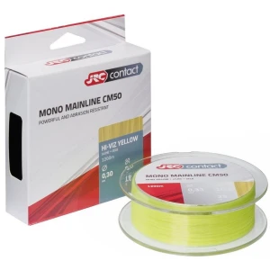 Fir Monofilament JRC Contact CM50 Crap, HightViz Yellow, 13.5kg, 0.40mm, 1200m