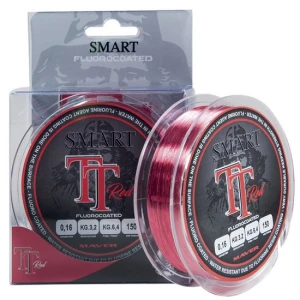 Fir Monofilament Maver Smart TT Red Fluorine 150m 0.22mm 6.1kg