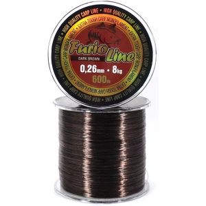 Fir Monofilament Zfish Furio, Brown, 8kg, 0.26mm, 600m