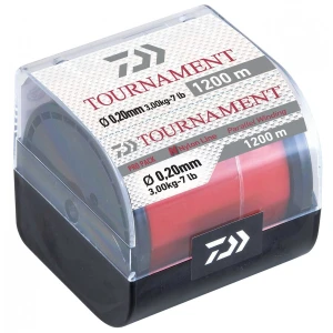 Fir monofilament Daiwa Tournament Red 0.23mm 4.5kg 1200m