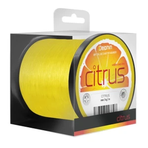 Fir monofilament Delphin CITRUS galben 0,30mm 15lbs 1200m