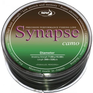 KATRAN Fishing Line Synapse CARP camo 0,255mm/11,55 Lb/5,24 kg/300 M