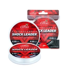 Fir Fluorocarbon Carp Expert Shock Leader 0.30mm-0.55mm, 5x15m/75m
