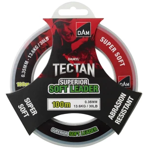 Fir Monofilament Inaintas DAM Tectan Soft Leader Transparent, 0.50mm, 22.7kg/50lb, 100m