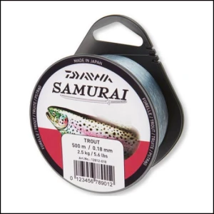FIR MONOFILAMENT DAIWA SAMURAI TROUT 022MM 4.5KG 500M