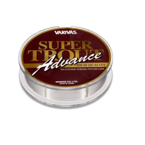 FIR MONOFILAMENT VARIVAS SUPER TROUT ADVANCE NYLON 100m 0.128mm 3lb