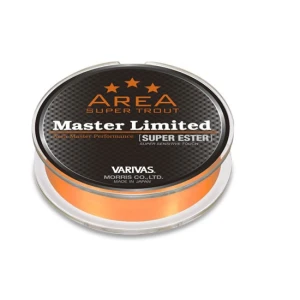 FIR VARIVAS TROUT AREA MASTER SUPER ESTER 140m 0.117mm 2.3lb NEO ORANGE