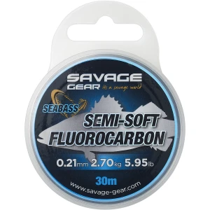 Fir Fluorocarbon Savage Gear Soft Seabass 0.32mm 30m 5.51kg
