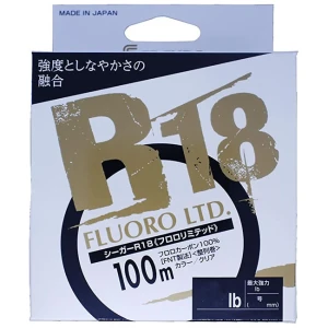 Fir Fluorocarbon Seaguar R18 100m, 0.26mm, 4.5kg