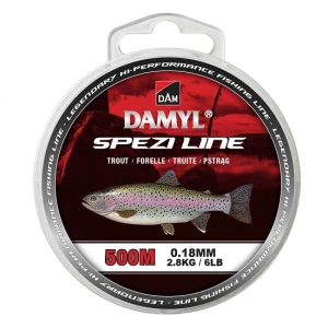 Fir Monofilament Pastrav DAM Damyl New Spezi Line Trout 0.20mm, 3.20kg, 500m