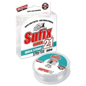 Fir Monofilament Sufix Super 21 150m, 0.25mm, 5.70kg