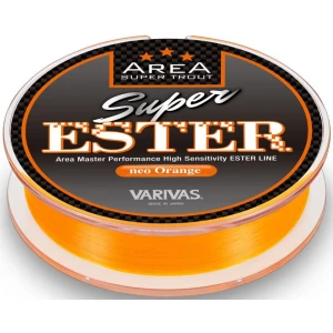 Fir Monofilament Varivas Super Trout Area Ester, Neo Orange, 0.104mm, 2.1lbs, 150m