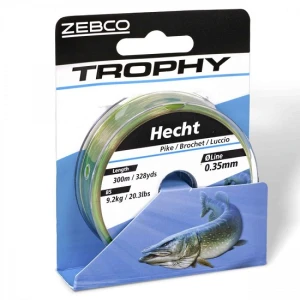 Fir monofilament Zebco Trophy Pike Green 0.35mm 9.2kg 300m 