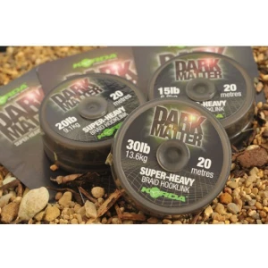 FIR TEXTIL KORDA DARK MATTER 20LB/20M