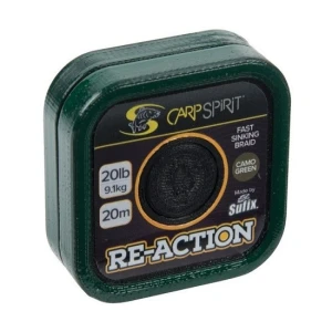 Fir Textil Carp Spirit Re-Action Camo Green 20m 20lbs 9.10kg