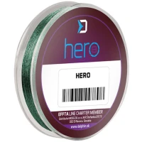 Fir Textil Delphin Hero 8 Verde, 0.30mm, 21.40kg, 15m