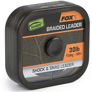 Fir Textil Fox Naturals Braided Leader, 20m, 30lb/13.6kg
