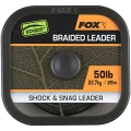 Fir Textil Fox Naturals Braided Leader, 20m, 50lb/22.7kg