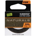Fir Textil Fox Naturals Submerge Leader, 10m, 30lb/13.6kg