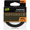 Fir Textil Fox Naturals Submerge Leader, 10m, 40lb/18.1k