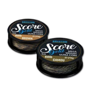 Fir textil Kryston Score Gold Heavyweight Leadcore Muddy Brown 60lb/5m