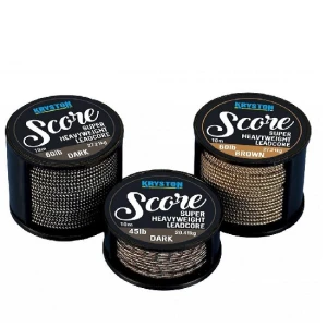 Fir textil Kryston Score Heavyweight Leadcore Camo, 35lb/10m