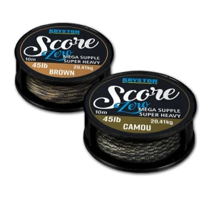 Fir textil Kryston Score Zero Leadfree Muddy Brown 45lb/10m