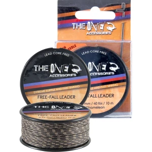THE ONE FREE FALL LEADER MATERIAL 10m 0.75mm 40lbs SILT