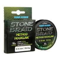 Fir Textil Team Feeder Stone Braid Green By Dome Gabor 10m 0.12mm 6.8kg