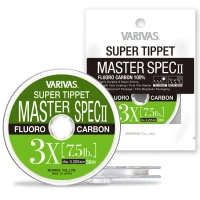 Fir Monofilament Fly Varivas  Super Tippet Master Spec Ll  Fluoro 6x 30m 0.128mm 3.5lb