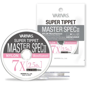 FIR MONOFILAMENT FLY VARIVAS SUPER  TIPPET MASTER SPEC ll NYLON 4X 50m 0.165mm 5.1lb