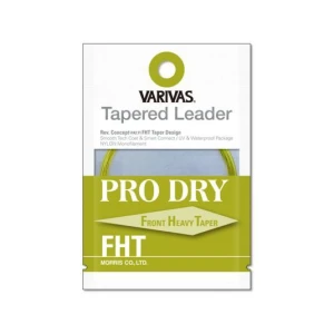 Fly Leader Varivas Pro Dry FHT 0.10-0.38mm 7x, 4.2m 