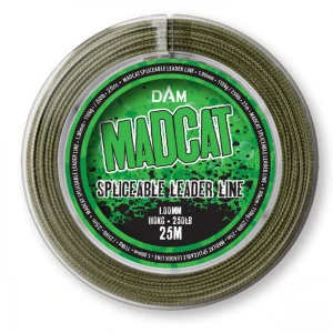 Fir Madcat Spliceable Leader 25m 1.00mm 110kg 250Lbs