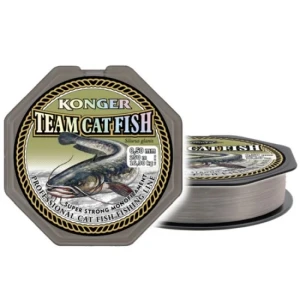 Fir Monofilament Konger Team Catfish Grey 0.80mm, 37kg, 250m