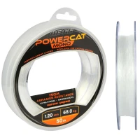 Fir Monofilament Nevis Powercat Catfish Lead Line Mono, Clear, 1.20mm, 68kg, 50m