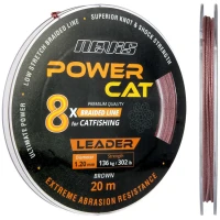 Fir Textil Inaintas Nevis Powercat Braid Leader X8, 20m, 0.60mm, 57kg