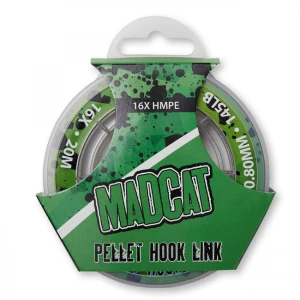 Fir Textil Madcat Pellet Hook Link 16x Brown, 0.65mm, 47kg, 20m